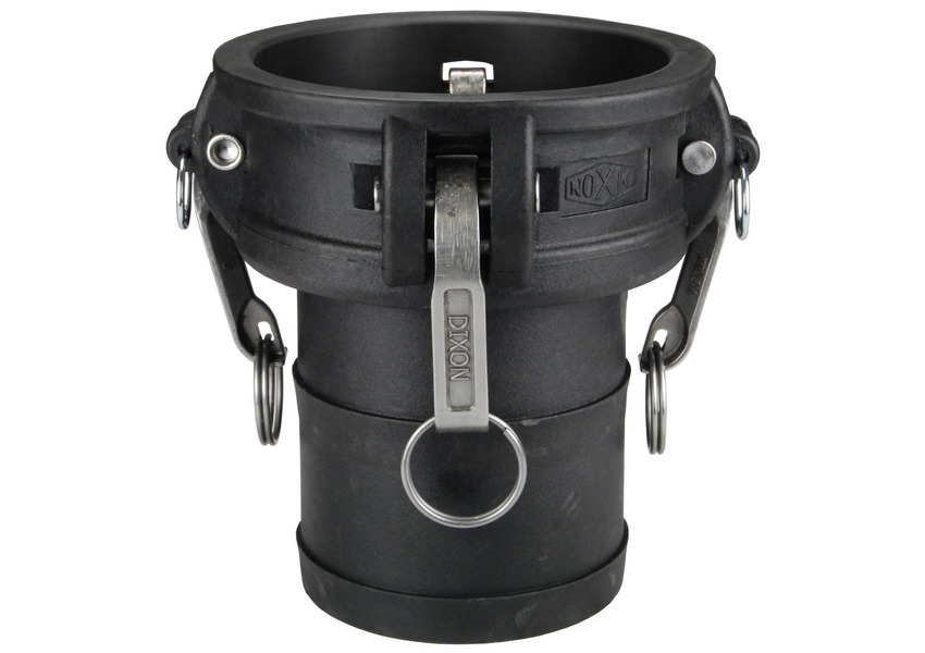 Polypropylene Cam & Groove Type C Coupler x Hose Shank